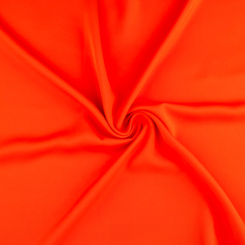 Tissu pour costume - MARGOT - Orange sucette glacé