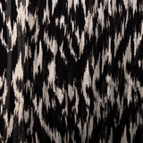 Printed polyester - MARCELINE - Abstract - Black