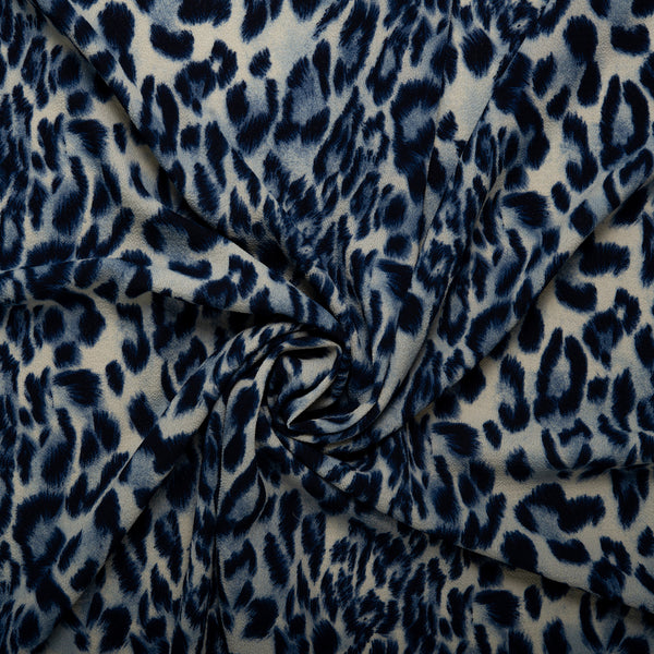 Printed polyester - MARCELINE - Leopard - Copenhagen