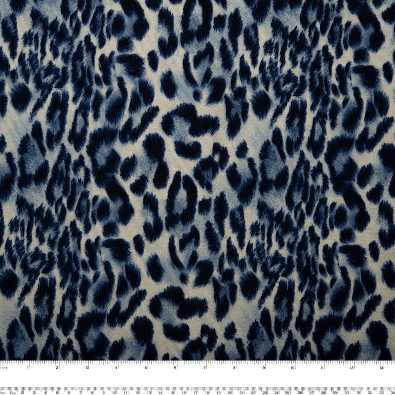 Printed polyester - MARCELINE - Leopard - Copenhagen