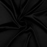 Satin uni - VICTORIA - Noir