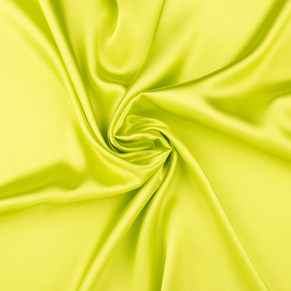 Solid satin - VICTORIA - Lime