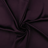 Satin uni - VICTORIA - Prune