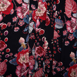 Printed Viscose - FLORA - Florals - Red