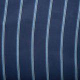 Printed Viscose - FLORA - Stripes - Holland blue