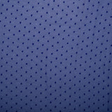 Printed polyester - OLIVIA - Stitch - Royal blue