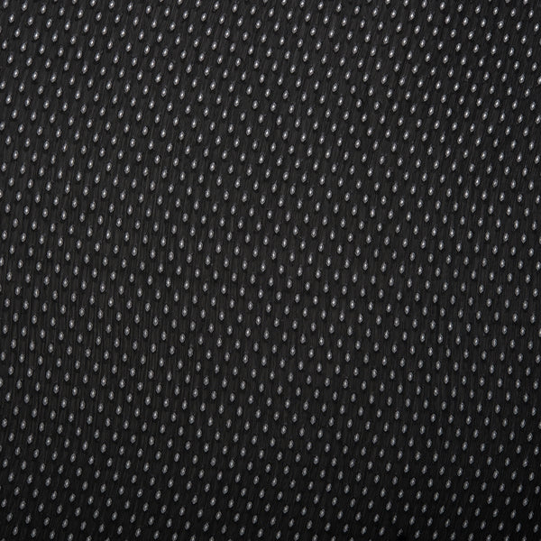 Printed polyester - OLIVIA - Drops - Black