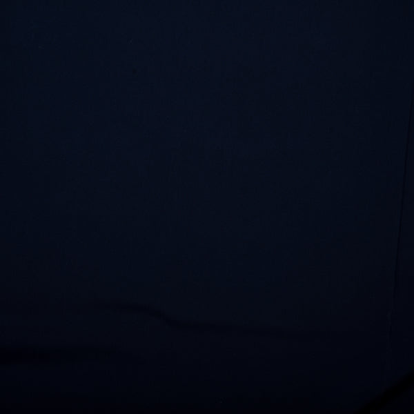 Polyester uni - OLIVIA - Bleu nuit moyen