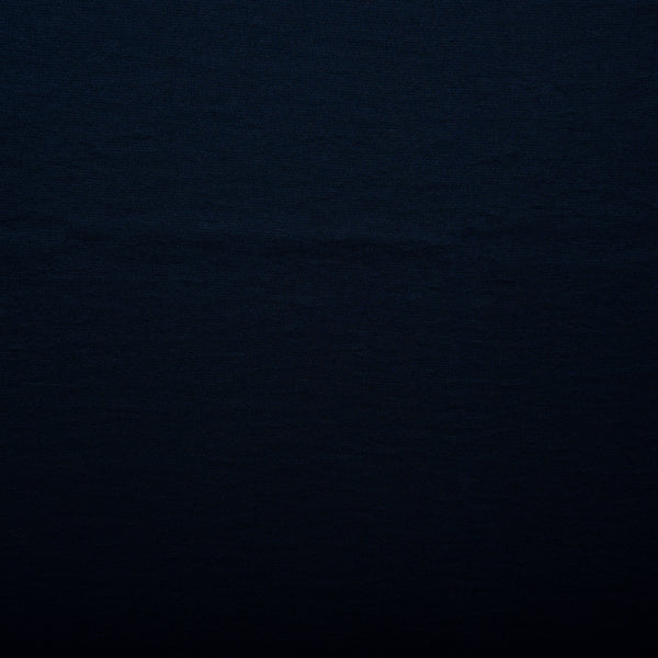 Polyester uni - OLIVIA - Bleu nuit foncé