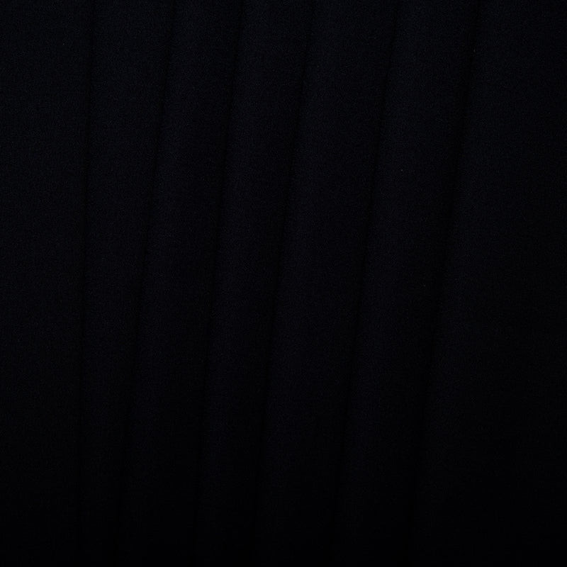 Solid Polyester - OLIVIA - Deep black