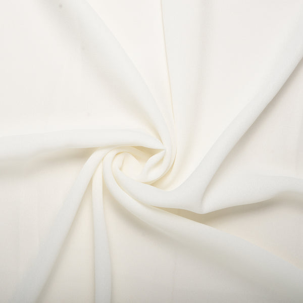 Solid Polyester - OLIVIA - Off white