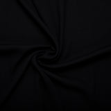 Solid Polyester - OLIVIA - Ultra black