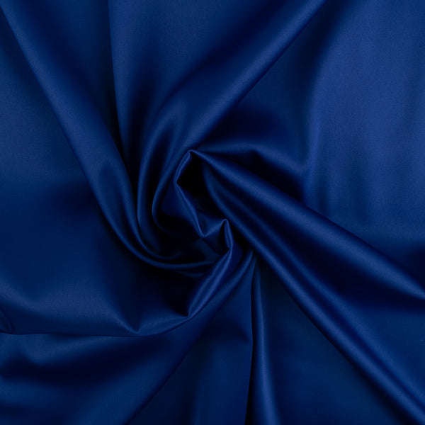 Satin extensible - &lt;LUSH&gt; - Bleu électrique