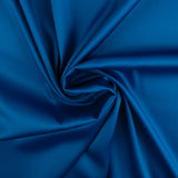 Stretch Satin - LUSH - Light electric blue