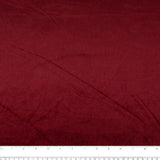 Solid velvet knit - VENEZIA - Maroon