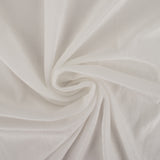 Tricot de velour uni - VENEZIA - Blanc