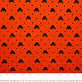 Printed Soft Knit - JAMAS - Spiders - Orange