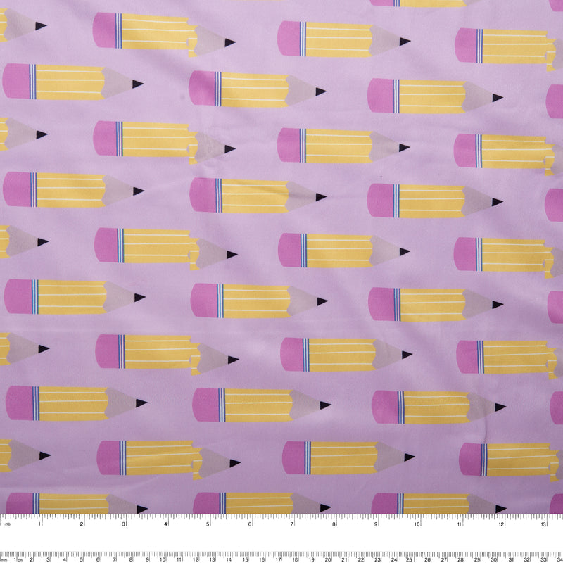Printed Soft Knit - JAMAS - Pencils - Rose lilac