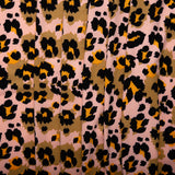 Printed Soft Knit - JAMAS - Leopards - Peach