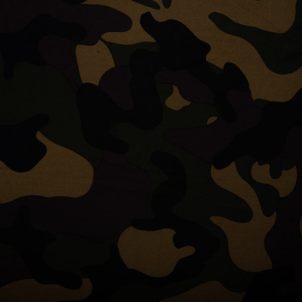 Tricot doux imprimé - JAMAS - Camouflage - Brun