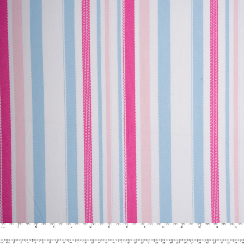 Printed Soft Knit - JAMAS - Stripes - Pink