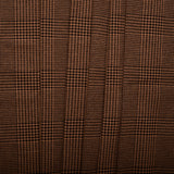 Tricot carreaux et jacquard tendance - Carreaux - Brun