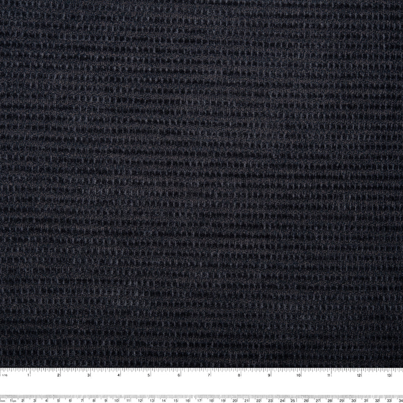 Knit - CHENILLE & BOUCLE - Solid - Charcoal