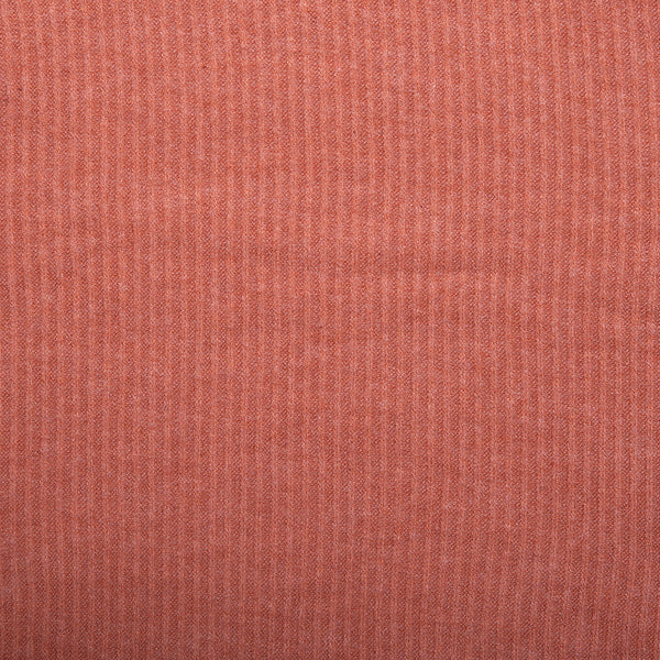 Tricot côtelé pour chandail - COLETTE - Corail foncé