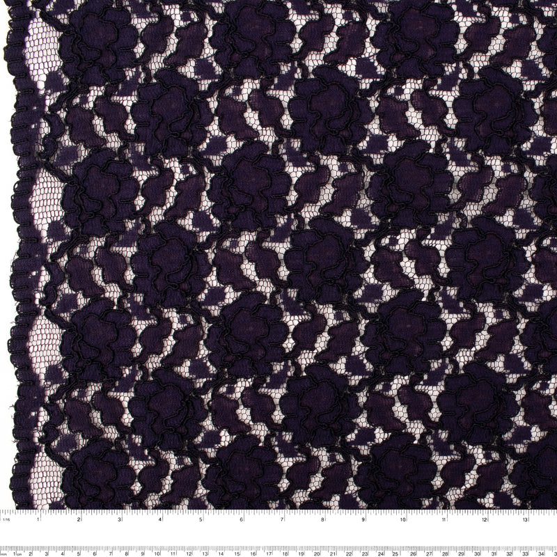 Corded lace - VIRGINIA - Navy