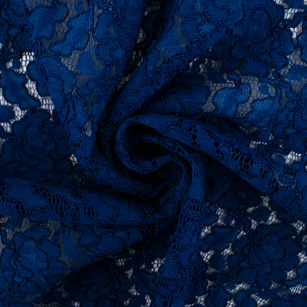 Corded lace - VIRGINIA - Dark blue