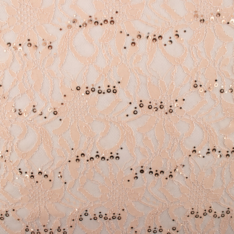 Corded lace - VIRGINIA - Blush