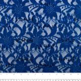 Corded lace - VIRGINIA - Electric blue