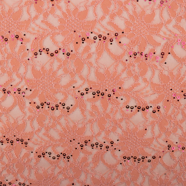 Corded lace - VIRGINIA - Petal pink