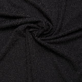 Metallic Jacquard Knit - BRITNEY - Black