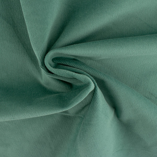 Velours côtelé - COBY- Vert turquoise
