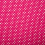 Printed Craft Canvas - TIC-TAC-TOE - Polka dots - Pink