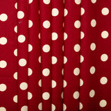 Printed Craft Canvas - TIC-TAC-TOE - Dots - Red