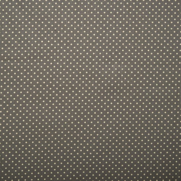 Printed Craft Canvas - TIC-TAC-TOE - Polka dots - Grey