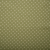 Printed Craft Canvas - TIC-TAC-TOE - Polka dots - Mist green