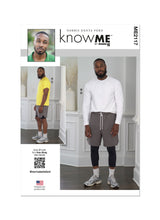 KnowMe - ME2117 SHORT POUR HOMMES EN DEUX LONGUEURS