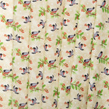 Printed Cotton - HOLIDAY MINIS - Birds - Beige