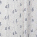 Printed sparkle cotton - Firs- Silver