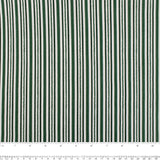 Christmas Printed Cotton - Stripes - Green