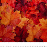 Printed Tabling - HARVEST FESTIVAL - Maple leaf - Orange