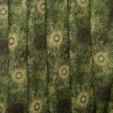 Printed Cotton - HARVEST FESTIVAL - Sunflowers - Green