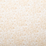 Printed Cotton - HARVEST FESTIVAL - Leafs - White