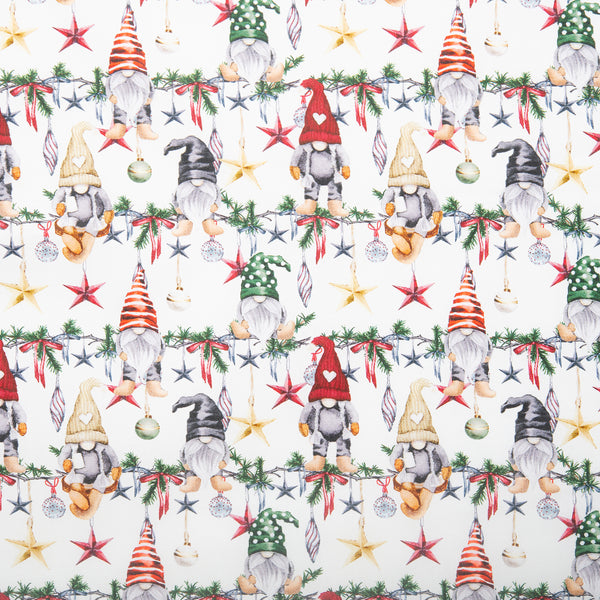 Home For The Holidays - Gnomes - White/Multicolor