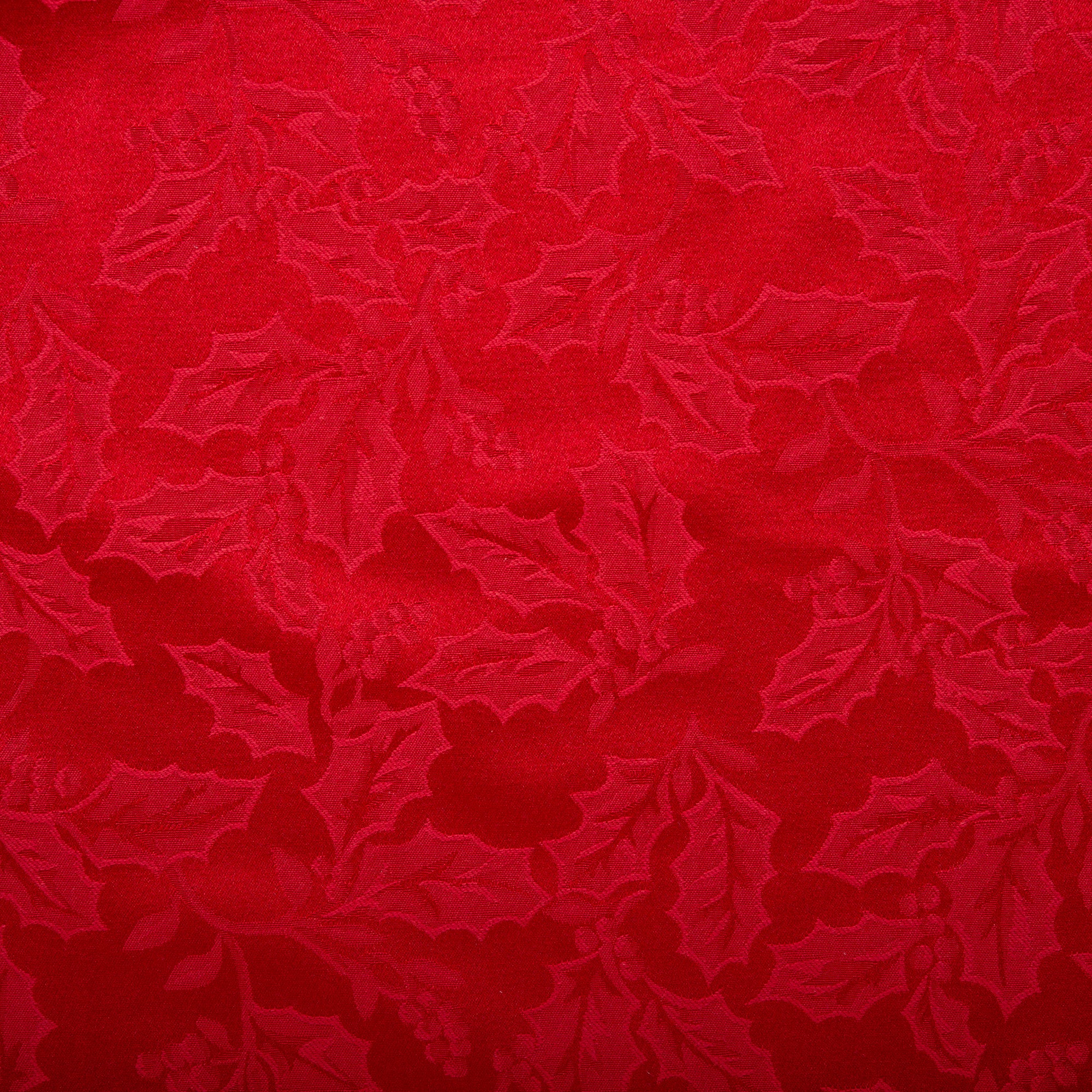 Christmas Jacquard Tabling - Mistletoe - Red – Fabricville