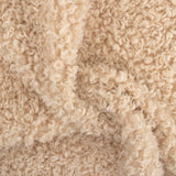 Tissu bouclé métallique uni - MARGOT - Beige