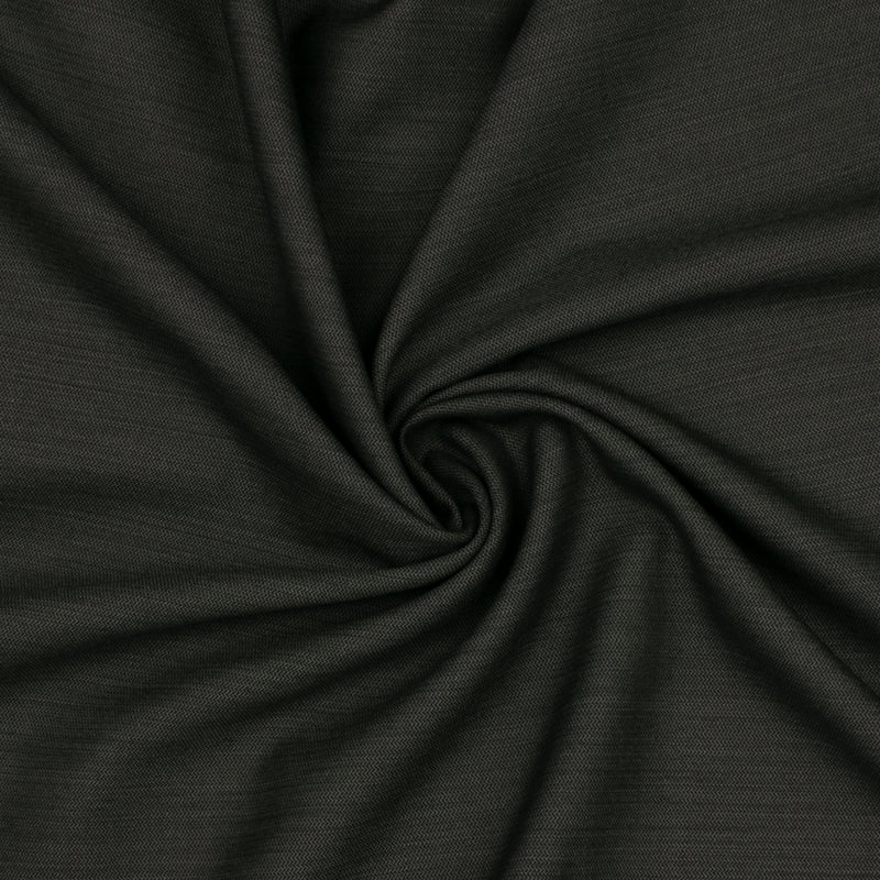 Tissu de laine pour costume - MANCHESTER - Uni - Charbon